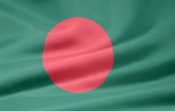 Flagge von Bangladesh