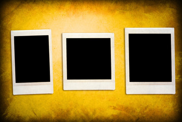 vintage instant photo with highly Detailed textured