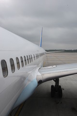 Fototapeta premium Flugzeug