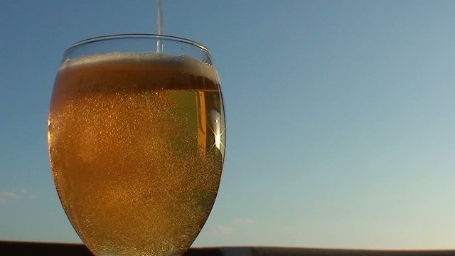 Verre de bi&egrave;re