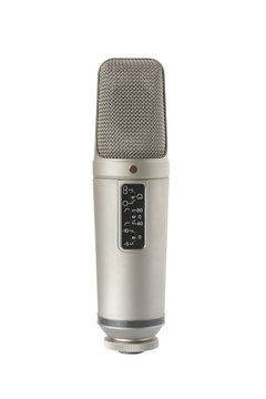 Condenser microphone - front view