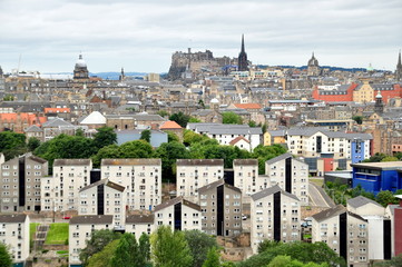 Edinburgh top view