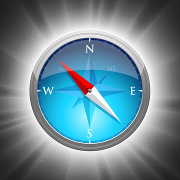 Vector Compass Symbol