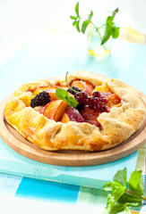 fruit galette