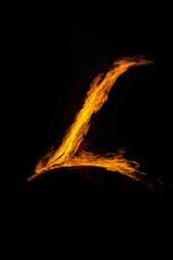 炎のアルファベット