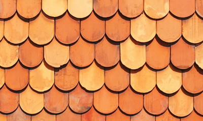 Alte Terrakotta Dachziegeln - Old Terracotta Tile