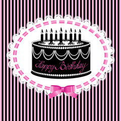 Geburtstagstorte-Happy birthday