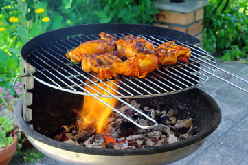 Grillen Hähnchen - grilling chicken 14