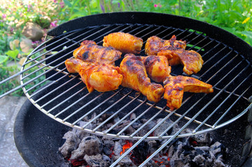 Grillen Hähnchen - grilling chicken 15