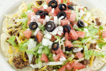 Taco Salad Closeup