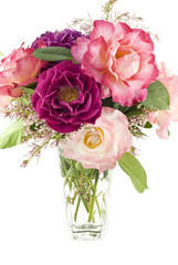 Obraz na płótnie Canvas Bouquet of Spring Roses