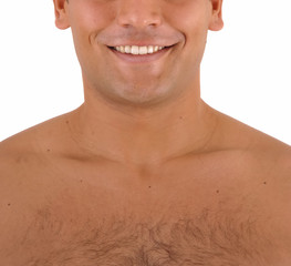 Naklejka premium man without cloth