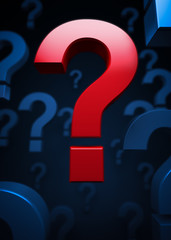 Question mark symbols