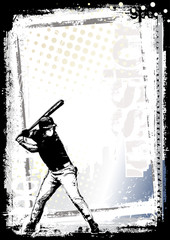 baseball poster background