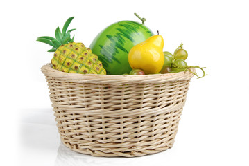 fruit in basket