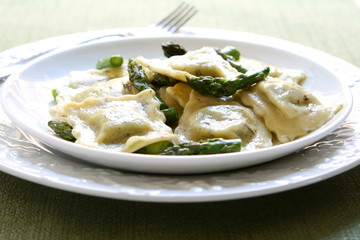 Asparagus Ravioli