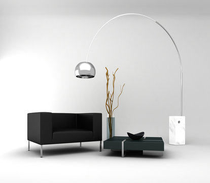 Interno minimalista