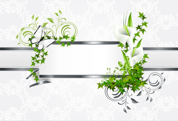 Heller Hintergrund "Lilie" (mit Clippfad) © Actomic