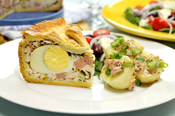 Ham And Egg Pie