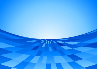 Blue digital background template
