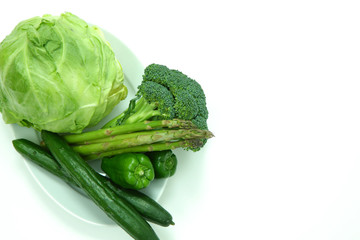 green vegetables