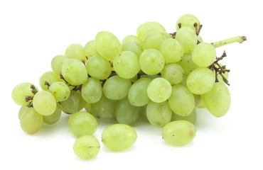 branch of green grapes