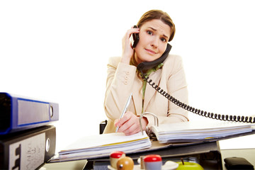 Belastung am Arbeitsplatz