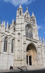 Fototapeta premium Notre-Dame du Sablon in Brüssel
