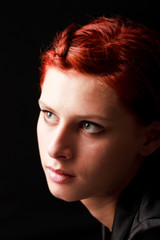 portrait of a beautiful woman