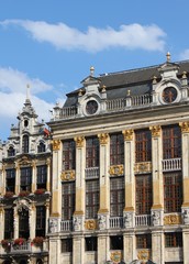 Fototapeta na wymiar Haus der Herzöge von Brabant in Brüssel