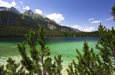 tovel lake landscape