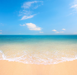 Obraz premium beach and tropical sea