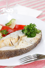 Fish with vegetables
