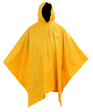 Raincoat. Isolated