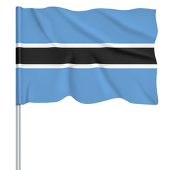 Flaggenserie-Suedafrika_Botswana