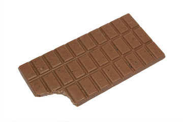 Close up of a chocolate bar