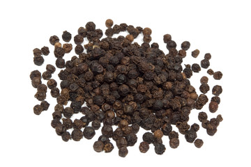 Closeup of black pepper