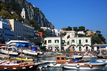 Fototapeta na wymiar Marina Grande,Capri