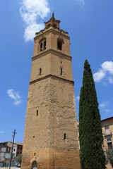Obraz premium Belfry in Barbastro