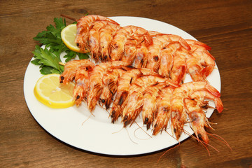 gamberoni alla griglia