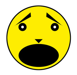 Fototapeta premium viso e paura