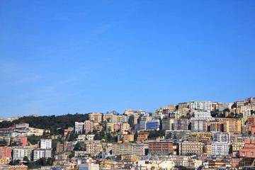 Fototapeta na wymiar Buildings Of Naples,Background