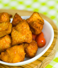 chicken - hähnchen mit chili sosse