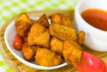 chicken - hähnchen mit chili sosse