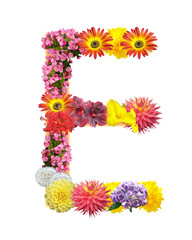 flower letter