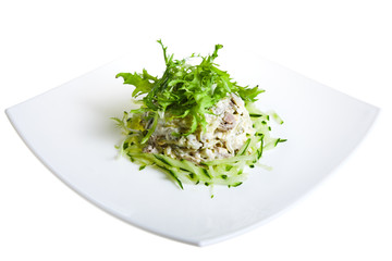 salad with rucola