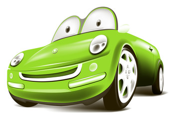 groene auto
