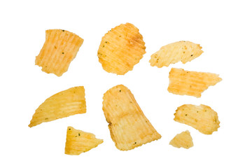 Naklejka premium Potato chip