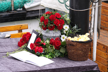 Seebestattung auf der Ostsee