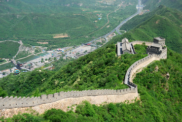 Fototapeta na wymiar Great Wall in China